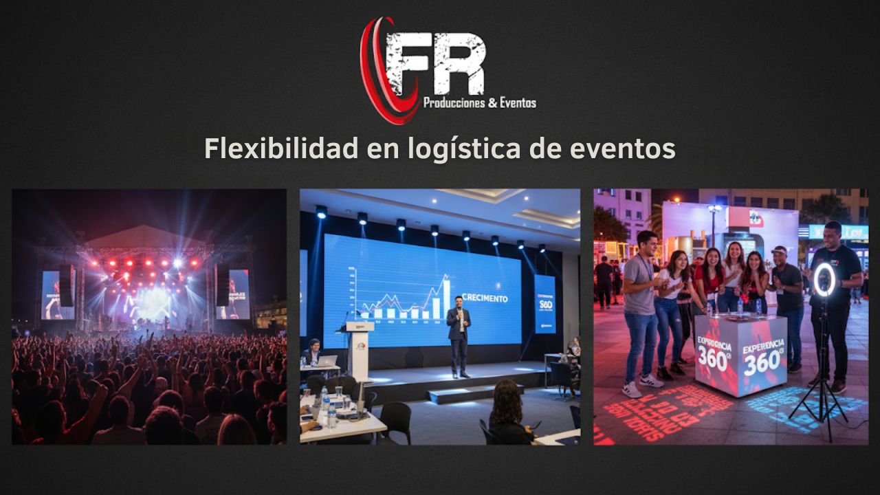 Versatilidad en Producción de Eventos con FR